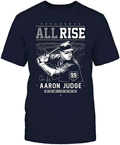 Тениска с фанатским принтом Аарон Джаджа - Всички да се изправи !! - Мъжки t-shirt премиум клас / Тъмно синьо / M