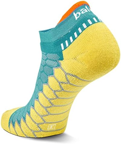 Спортни чорапи за джогинг Balega Silver Compression Fit Performance No Show за мъже и Жени (1 чифт)