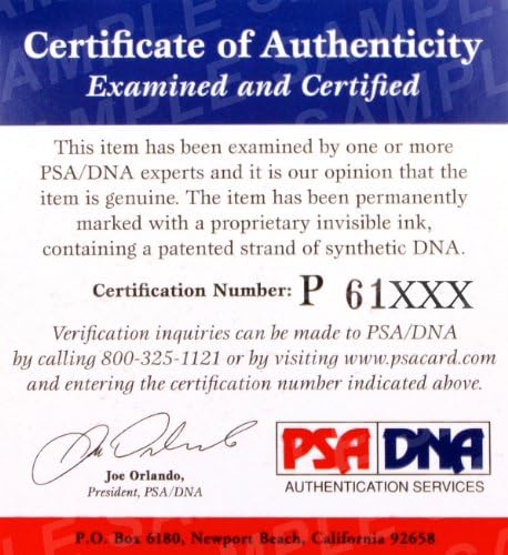Ацунори Употребата подписа Официален Договор с Висша лига бейзбол Nippon Fighters PSA / DNA #2 - Бейзболни топки с автографи