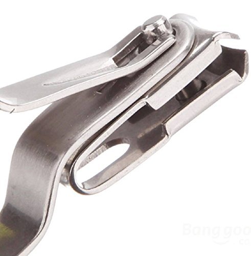 Най-добрата прецизна машина за рязане на ноктите AnHua с въртяща се глава - чудесно За дебели нокти - Много остра ножица от неръждаема стомана за мъже или жени (L)