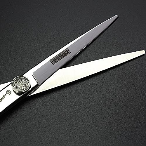 SHARONDS 6-инчов професионални фризьорски ножици с индивидуален дизайн рози, специални инструменти за фризьори, комплект ножици от неръждаема