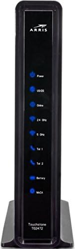 Кабелен модем глас портал Arris Touchstone® TG2472G 24x8 DOCSIS® 3.0 Gateway с поддръжка на 802.11 ac Wi-Fi интернет и MoCA® 2.0 (НЕ