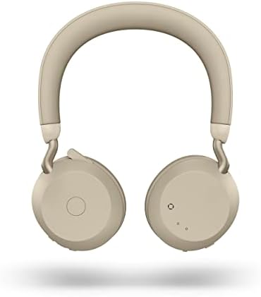 Безжични слушалки за PC на Jabra Evolve2 75 с технологията на 8 микрофони - Двойни стерео слушалки от стиропор с подобрени активно
