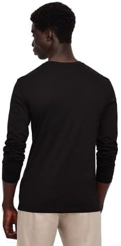 Мъжка тениска A|X ARMANI EXCHANGE с дълъг ръкав логото на Crewneck