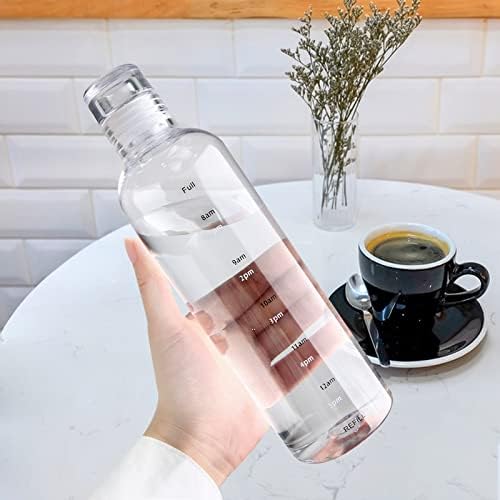 Пластмасова бутилка за вода REPYL 500/750 мл от КОМПЮТРИ с марка на времето - Запечатани и преносима бутилка за вода, за да спортувате във