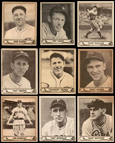 1940 Игри набор от екип на Pittsburgh Pirates Team Pittsburgh Pirates (Комплект) VG+ Пирати
