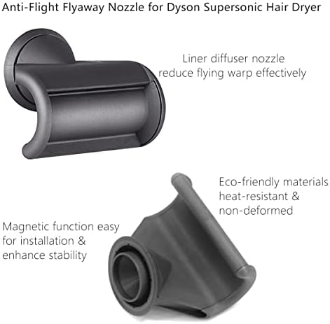Дюза за предотвратяване на заминаване, съвместима с Сверхзвуковым сешоар Дайсън, Ново средство за бережной стайлинг на коса с въздушна дюза за сешоар HD01 HD02 HD03 HD04 HD08