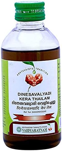 Вайдьяратнам Аюрведа продукти Dinesavalyadi Tomislav Thailam 200 мл (опаковка от 2 броя)