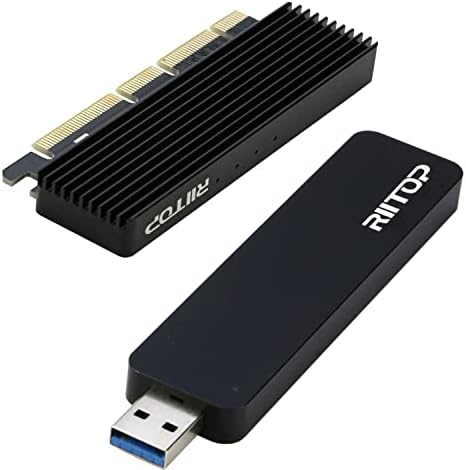 Комплект корпуса на M. 2-USB адаптер NVMe-PCI-e 3.0 x4/x8/x16