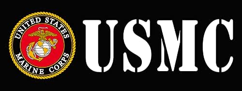 Американски винил броня на морската пехота на USMC, Официално Лицензиран морската пехота на САЩ (3 x 9 инча)
