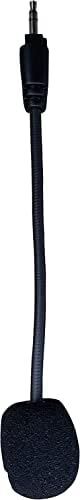 2 Комплекта Сменяеми микрофони HS35 | 2X TNE Подвижна детска Микрофон стойка за Corsair HS35 и HS45 PS4 Pro PS5 Xbox One X Компютърни Игри Слушалки за PC Жак 3,5 мм с Шумопотискане