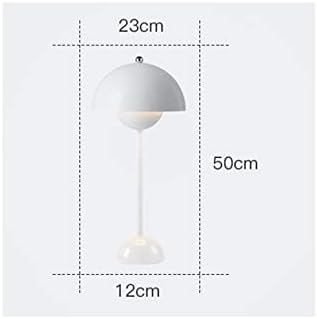 Настолна лампа DOUBA, Скандинавски кабинет, Работна настолна лампа, творчески цветна пъпка, Нощно шкафче за спалня, Декоративна настолна лампа (Цвят: E, размер: Един ко?
