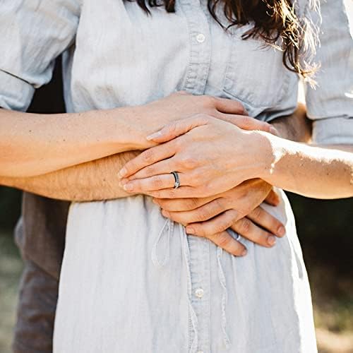 Пръстен със запетая формата на сърце Пръстен Мъжка мода Прост пръстен от титанов са станали Женски пръстен мультяшное сладко бижу пръстен