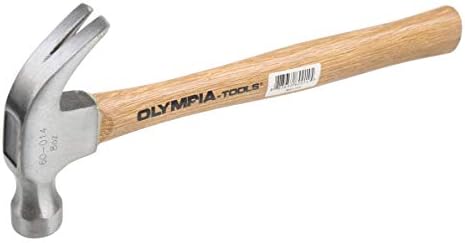 Чук-гвоздодер Olympia Tools, 60-014, 8-унция, среброто