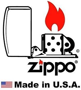 Запалка Zippo - Персонализирано Съобщение, Выгравированное на обратната страна за Котвата и хартата на ВМС на САЩ Орел, Матиран Хром 48549