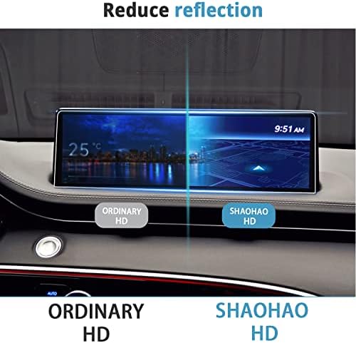 SHAOHAO за 2022 2023 Genesis GV70 Защитно фолио за екрана 2023 GV70 Защитно фолио за екрана, за 2022 2023 Genesis GV70 Защитно фолио за