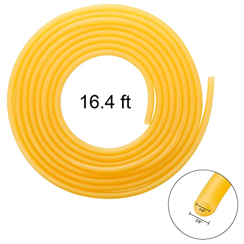 YOUEON 3 опаковки Гумени тръби, направени от естествен латекс 1/4 (6 мм) ID x 3/8 (9 мм) OD, 49,2 Подножието на Лентата за Гмуркане
