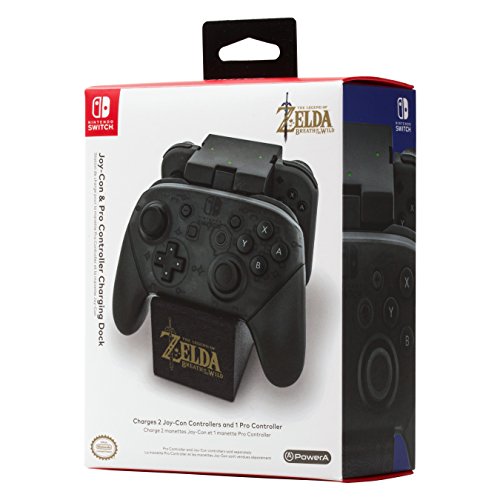 Контролер PowerA Pro и док-станция за зареждане на Joy-Con за Nintendo Switch - Zelda - Nintendo Switch