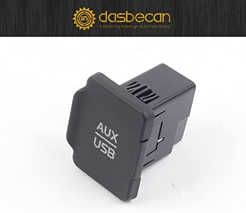 Dasbecan 28023-9KF1A Aux Порт, USB Конектор Съвместим с въвеждане на допълнителни аудиоадаптера Nissan Altima Sentra Versa