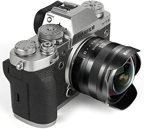 Meike MK-7,5 мм f2.8 Сверхширокий Кръгъл обектив APS-C Ръчно фокусиране Рибешко око, за да Беззеркальной фотоапарат Sony E-Mount NEX 3 5T NEX 6 7 A6400 A6600 A6000 A6100 A6300 A6500