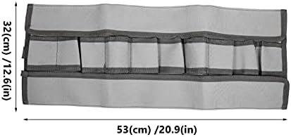 DOITOOL Чанта за Инструменти на колела, Органайзер за съхранение на Градински Инструменти, Холщовая Чанта за съхранение с 10