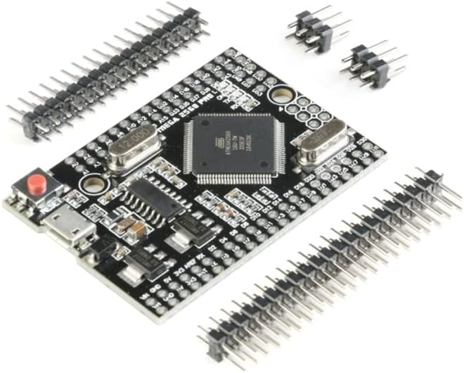 ЕО Купува Mega2560 Pro Development Board MEGA2560 PRO Board Вграден Мега Модул CH340G ATMEGA2560 16AU Pro с Разъемными контактни конектори, Съвместими за Arduino