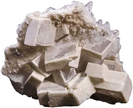 голям Натурален Прозрачен Зонированный доломит yippee се Увеличава с Касетъчни Кристален кварц / Проба Прозрачен кристал / Извадка от минерала доломит от Китай