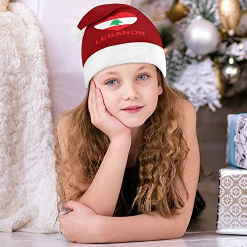 Коледна шапка Love Lebanon, персонални шапка на Дядо Коледа, забавни коледни декорации