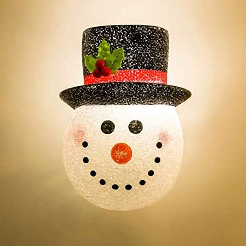 Коледна Украса Akabsh,2 броя, Коледна Лампа, Лампа за Лампи Коледна Лампа, Капак за лампа във формата На Снежен човек, Един Висящ Лампа,