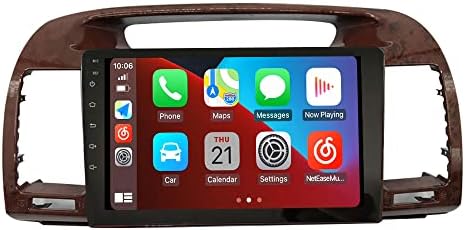 Андроид 10 Авторадио Автомобилната Навигация Стерео Мултимедиен плейър GPS радио 2.5 D Сензорен екран forToyota Camry 2000 под дърво Восьмиядерный 3 GB оперативна памет И 32 GB ROM (Ca