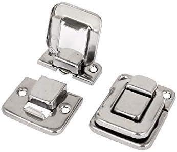 Кутии за инструменти X-DREE Желязо настоящата никел кутия с переключающей капаче с Дължина 40 мм, 2 бр. (Cajas de cajas de herramientas