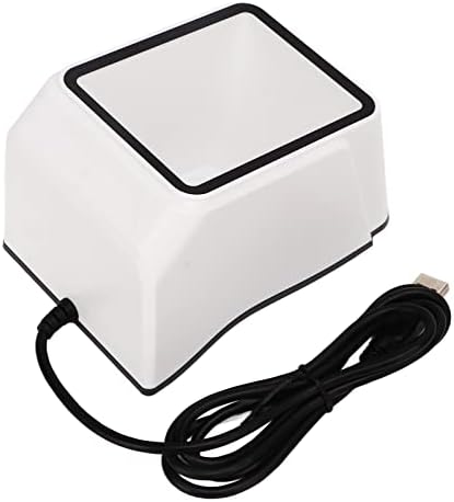 Баркод скенер, 1D 2D Ултра Декодиране Бърз Отговор Автоматичен QR скенера на Бяло за мобилни Плащания