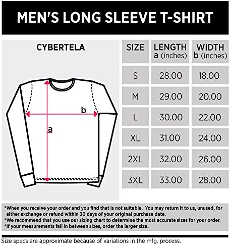 Мъжка тениска с дълъг ръкав Cybertela на стопанските Салвадор Cybertela