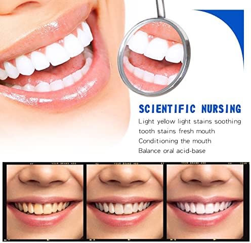 Боя за избелване на зъби, почистване на устната кухина и красота Зъби, боя за отстраняване на петна по зъбите, Зъбни мръсотия, Жълти зъби и избелване на зъбите, 10 мл, ?