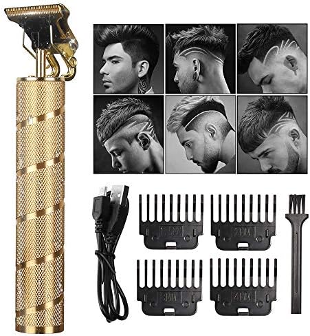 Машинки за Подстригване на коса за Мъже Електрически Професионални Li Машинки За Подстригване Безжична Машинка за подстригване С Т-Образно Острие 0 мм с Нулева разл