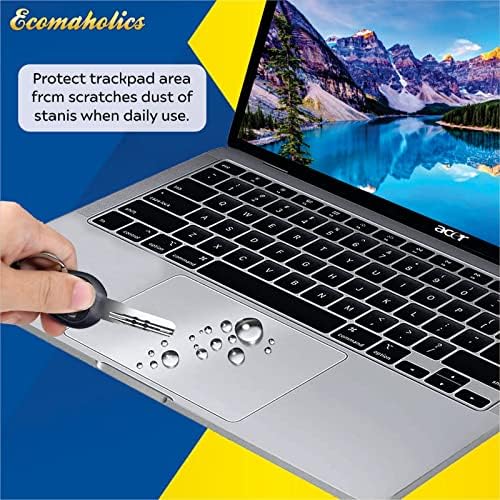 (2 броя) Защитно фолио за тракпад Ecomaholics за лаптоп HP Chromebook 14 G6 14 инча, калъф за тъчпада с Прозрачно матово покритие Защитно
