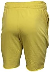 Мъжки къси панталони От памук / Полиестер UA Rock Двойни къси Панталони и Жълт цвят (Големи)