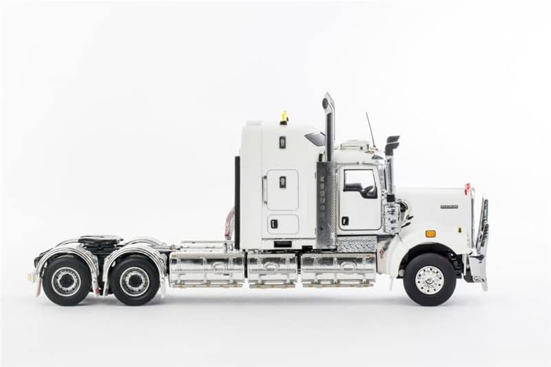 Drake for Kenworth C509 Prime Mover - Бяла / Черна Лимитирана серия, Предварително Изработени Модел камион 1/50, НАПРАВЕН ПОД натиск