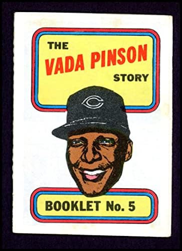 1970 Topps # 5 Вада Пинсон Кливланд Индианс (Бейзболна картичка) VG/EX индианците