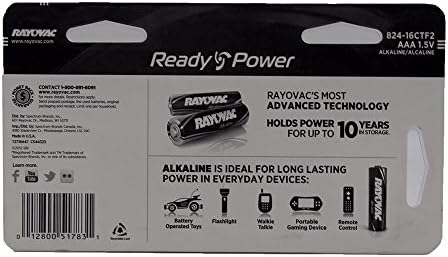 Алкални батерии Rayovac 824-16ltj Aaa [16 бр]
