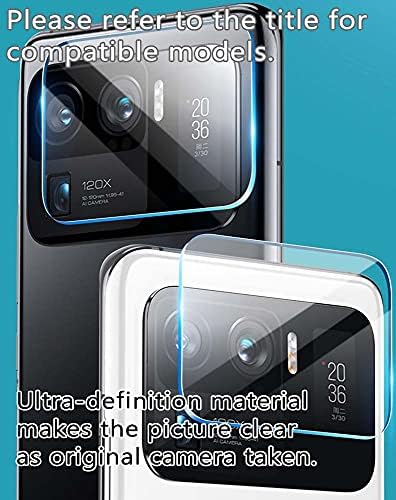 Защитно фолио Vaxson от 2 опаковки, съвместима със стикер на обектив на задната камера LG K9 TV/K8 2018 [screen protectors
