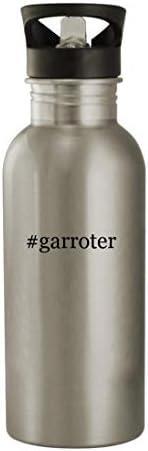 Подаръци дрънкулки #garroter - Бутилка за Вода от Неръждаема Стомана, 20 грама, Сребриста