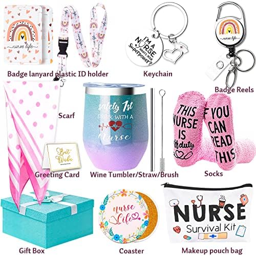 Подаръци от Larierour за медицински сестри за жени-Подарък в знак на признателност на медицинска сестра, На бала, в Училище