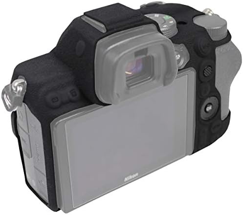 Калъф за фотоапарат Лесно Hood за Nikon Z5, Текстурирани Повърхност, Защита от Драскотини От Мека Силиконова Гума, Защитен Калъф