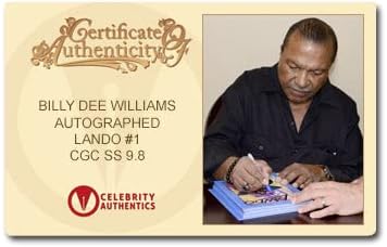 Били Дий Уилямс с автограф на Враца от Междузвездни войни 1 CGC SS 9.8