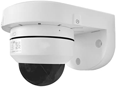 Камера за сигурност xmartO 4K Ultra HD PoE с Канче, Наклон и Увеличение с монтиране на стена, звукоснимателем, IR камера за Нощно виждане,