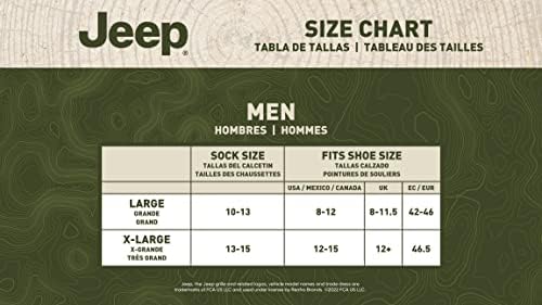 Класически памучни чорапи Jeep за мъже - 3 чифта в опаковка - Абсорбират влагата и осигуряват мека комфорт