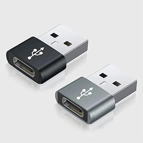 Бърз USB адаптер-C за свързване към USB порт, съвместим с Samsung Galaxy TabPro S за зарядни устройства, синхронизация, OTG-устройства, като клавиатура, мишка, Zip, геймпад, pd (2 опаков?
