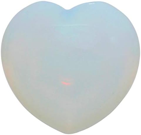 Шарвгун Опалитовый Камък във формата на Сърце за Медитация, Литотерапии, Декорация във формата на сърце Рейки за лечение с Кристали