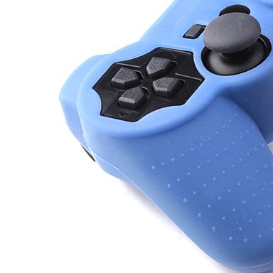 НОВОСТ е Защитен силиконов калъф за контролера на PS3 (светло синьо)